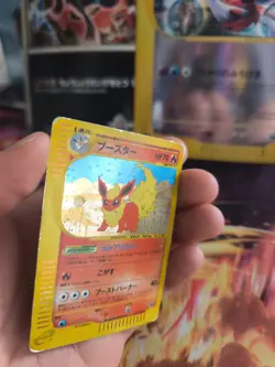 Pokemon Karte Card Flareon Flamara Skyridge Split Earth Holo Wotc japanese PL - Image 2