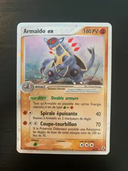 Carte Pokemon : Armaldo EX 84/92 Ex Createurs de Legendes Francaise - Image 1