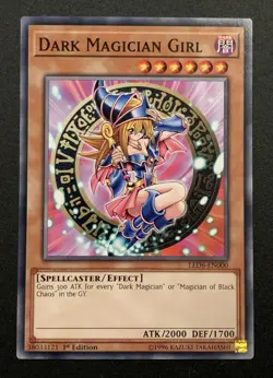 Dark Magician Girl - LED6-EN000 - Common - 1st Edition - YuGiOh TCG - Image 1