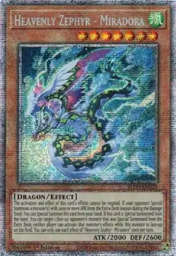 Heavenly Zephyr - Miradora (Starlight Rare)-Starlight Rare - 1st Edition - BL... - Image 1