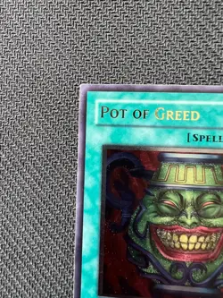 Yugioh Pot of Greed 1st Edition Ultimate Rare DPKB-EN029 LP/NM - Image 5
