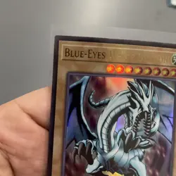 Blue Eyes White Dragon LCKC-EN001 ULTRA RARE NEAR MINT +Bonus Card FREE SHIPPING - Image 4