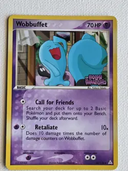Wobbuffet Holon Phantoms Reverse Holo Stamped 56/110 2006 LP Pokemon Card - Image 1