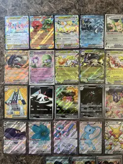 Pokemon Card (46 Total) Lot. Guaranteed Hits, Hyper Rare, SIR, IR, Full Art, EX - Image 2