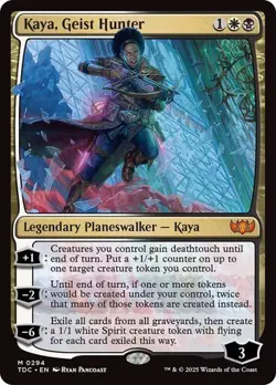 Kaya, Geist Hunter 294 Non-Foil NM MTG Commander: Tarkir Dragonstorm Magic - Image 1