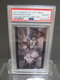 PSA 10| Goddess of Victory NIKKE BRAND NEW YEAR Gun Girl Metal Card Collection B - Image 3
