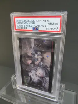 PSA 10| Goddess of Victory NIKKE BRAND NEW YEAR Gun Girl Metal Card Collection B - Image 5