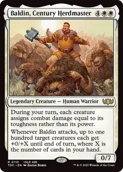Baldin, Century Herdmaster 110 Non-Foil NM MTG Commander: Tarkir Dragonstorm Mag - Image 1