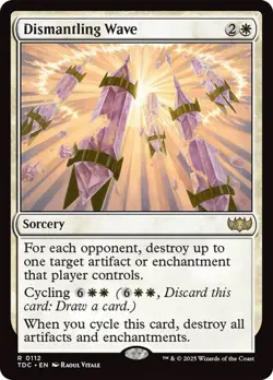 Dismantling Wave 112 Non-Foil NM MTG Commander: Tarkir Dragonstorm Magic - Image 1