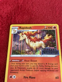 Rapidash - (Prerelease) SWSH270 SWSH: Sword & Shield Promo Cards Holo Nm- - Image 3