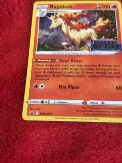 Rapidash - (Prerelease) SWSH270 SWSH: Sword & Shield Promo Cards Holo Nm- - Image 4
