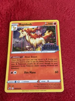 Rapidash - (Prerelease) SWSH270 SWSH: Sword & Shield Promo Cards Holo Nm- - Image 5