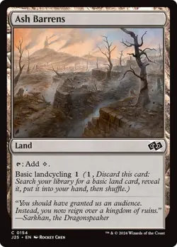 Ash Barrens 154 Non-Foil NM MTG J25 Magic - Image 1