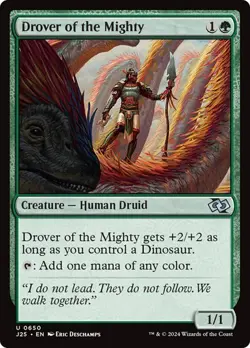 Drover of the Mighty 650 Non-Foil NM MTG J25 Magic - Image 1
