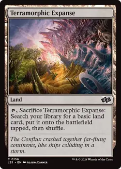 Terramorphic Expanse 156 Non-Foil NM MTG J25 Magic - Image 1