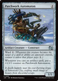 Patchwork Automaton 757 Non-Foil NM MTG J25 Magic - Image 1