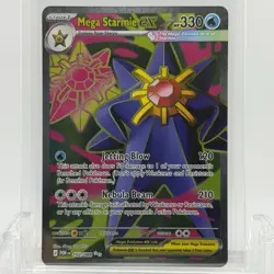 Pokemon TCG Perfect Order Mega Starmie ex #102/088 Ultra Rare NM - Image 1