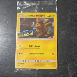 The Pokemon Company Detective Pikachu SM190 SM Stamped Promo Holo ENG 90HP - Image 1