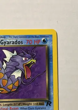 Dark Gyarados 25/82 *LP* Rare Team Rocket Pokemon TCG Card SEE DESCRIPTION 2 - Image 3
