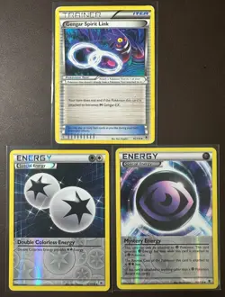 Pokemon Phantom Forces (Lot of 3) Gengar Spirit Link, Specials, DM/HP, 2014 - Image 1