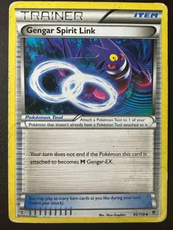Pokemon Phantom Forces (Lot of 3) Gengar Spirit Link, Specials, DM/HP, 2014 - Image 2