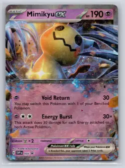 Mimikyu ex 004 Holo Promo Scarlet & Violet Promo Pokemon Near Mint - Image 1