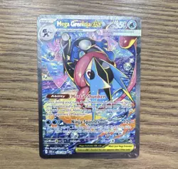 Mega Greninja EX 116/086 XY BREAKthrough Secret Rare Full Art Holo - Image 1
