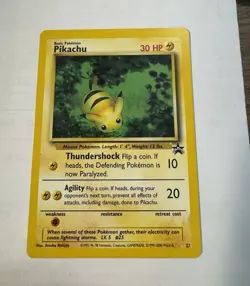 The Pokemon Company Pikachu 027 SV Promo Holo Basic 60 HP English Furusawa - Image 1