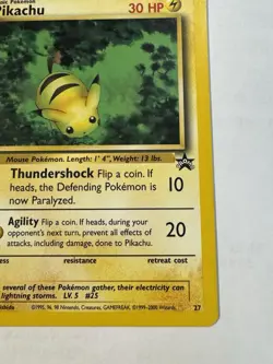 The Pokemon Company Pikachu 027 SV Promo Holo Basic 60 HP English Furusawa - Image 4