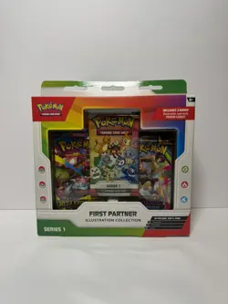 Pokemon TCG: First Partner Illustration Collection Series 1 New Sealed - Image 1