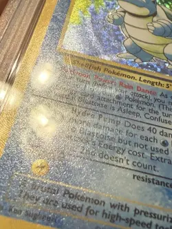 2021 Pokemon Celebrations Classic Collection #2 Blastoise-Holo PSA 10 - Image 3