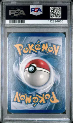 2000 POKEMON PROMO BLACK STAR POKEMON LEAGUE #9 MEW-HOLO PSA 8 - Image 2