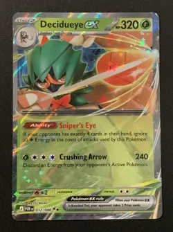 Decidueye Ex 012/088 - Double Rare - Mega Evolution: Perfect Order - Pokemon TCG - Image 1