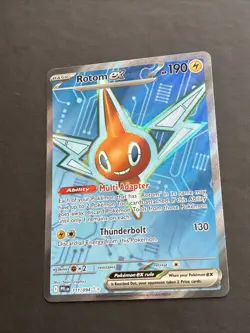 Pokemon TCG Rotom EX 111/094 Phantasmal Flames Full Art NM - Image 4
