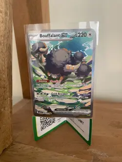 Bouffalant ex 170/086 Pokemon TCG SV: White Flare Special Illustration Rare NM - Image 1