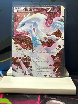 Reshiram Full Art RC22/RC25 Pokemon Legendary Treasures: Radiant Collections MP - Image 3