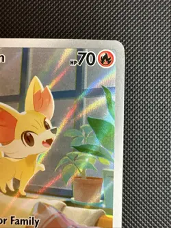 Pokemon Fennekin 080 Pokemon Center Stamped Promo Chaos Rising (stock# B46) - Image 3