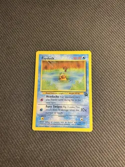 Pokemon TCG Psyduck 20 Wotc Black Star Promo MP - Image 3