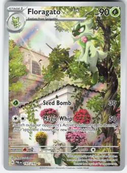 Pokemon Floragato 197/193 Illustration Rare Paldea Evolved Pokemon Near Mint - Image 1