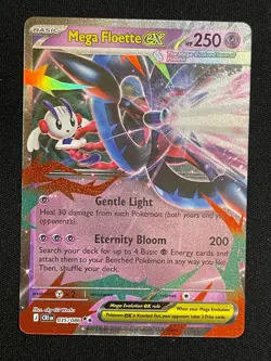 Pokemon Mega Floette ex Double Rare ME04: Chaos Rising 035/086 NM - Image 1