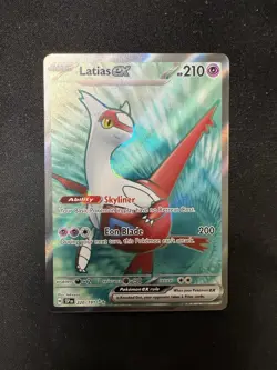 Pokemon TCG Latias EX Surging Sparks 220/191 Ultra Rare Full Art - Image 1