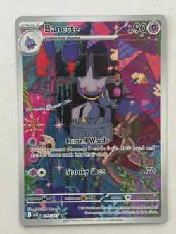 Banette 234/217 Illustration Rare Ascended Heroes Pokemon Near Mint - Image 1