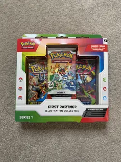 Pokemon TCG First Partner Illustration Collection Box Series 1 - New Sealed☑ - Image 1
