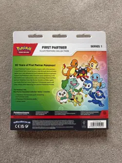 Pokemon TCG First Partner Illustration Collection Box Series 1 - New Sealed☑ - Image 2