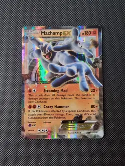 Pokemon TCG Machamp-EX Ancient Origins 37/98 Holo Holo Rare ex MINT - Image 1