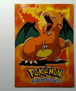 Pokemon Topps #06 Charizard E6 of 12 Non-Holo Vintage 1999 - Image 1
