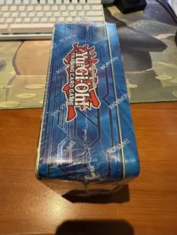 Yugioh Mega Tin 2017 Factory Sealed 1st ED Seto Kaiba - Blue-Eyes White Dragon - Image 4