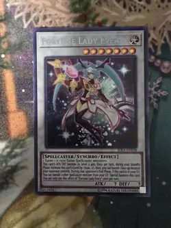 YU-GI-OH! TCG FORTUNE LADY EVERY RIRA-EN038 1ST ED NM UNLIMITED SECRET RARE - Image 1