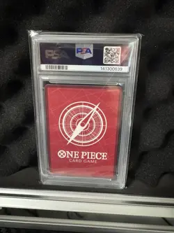 2025 ONE PIECE PROMOS PSA MAGAZINE EXCLUSIVE #001 SHANKS PSA 10 - Image 2