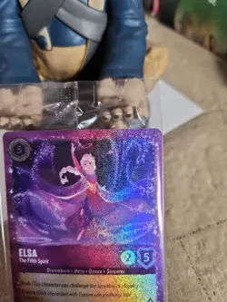 Disney Lorcana Elsa The Fifth Spirit 6/P3 Glitter Foil Sealed Promo - Image 4